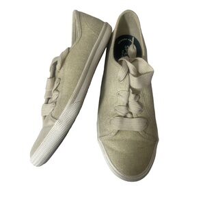 Sperry 6 Sparkle‎ Tennis Shoes Glitter Gold